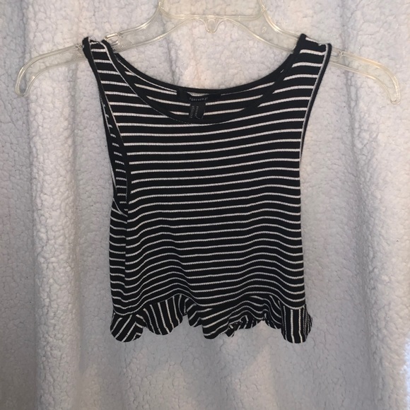 striped crop top - Picture 2 of 3
